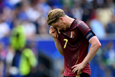 De Bruyne bỏ ngỏ khả năng giã từ tuyển Bỉ sau Euro 2024