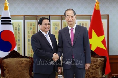 Thủ tướng nhấn mạnh 8 điểm tiến triển hơn trong hợp tác Việt-Hàn 