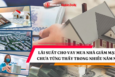 Lãi suất cho vay mua nhà giảm mạnh chưa từng thấy trong nhiều năm nay