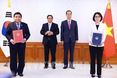 9 văn kiện hợp tác ký kết trong chuyến thăm Hàn Quốc của Thủ tướng