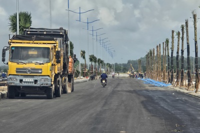 Quảng Ninh: dự án đường dẫn cầu Bến Rừng sắp về đích