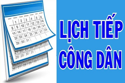 Lịch tiếp công dân quý III/2024 của đại biểu HĐND TP Hà Nội