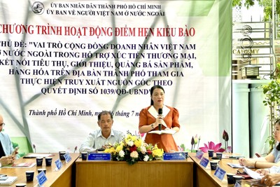 TP Hồ Chí Minh tổ chức “Điểm hẹn kiều bào số 1” năm 2024