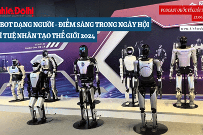 Robot dạng người - Điểm sáng trong Ngày hội trí tuệ nhân tạo thế giới 2024