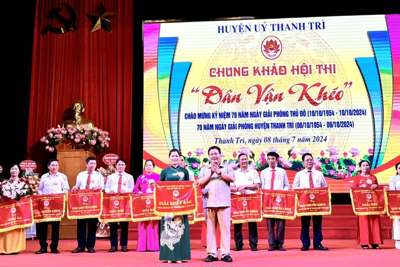 Sôi nổi hội thi “Dân vận khéo” huyện Thanh Trì