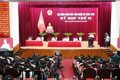Nghệ An: nhiều kiến nghị được cử tri gửi tới Kỳ họp thứ 21 HĐND tỉnh