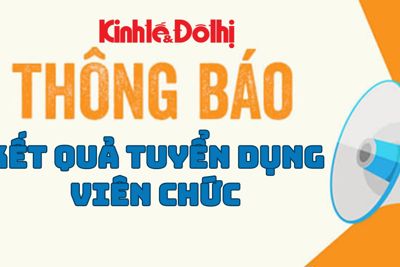 Tuyển dụng viên chức làm việc tại Báo Kinh tế và Đô thị năm 2024