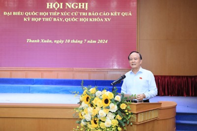 Cử tri mong Luật Thủ đô sớm triển khai để Hà Nội vươn tầm phát triển