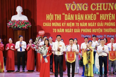 Chung khảo Hội thi “Dân vận khéo” huyện Thường Tín năm 2024