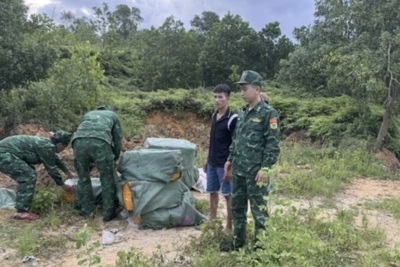 Quảng Ninh: bắt giữ, tiêu huỷ hơn 3 tấn nầm lợn không rõ nguồn gốc