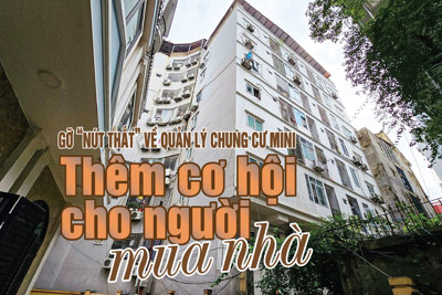 Gỡ “nút thắt” về quản lý chung cư mini, thêm cơ hội cho người mua nhà