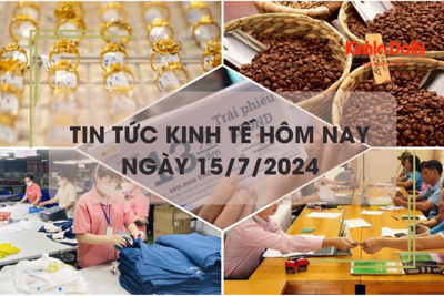 Tin tức kinh tế ngày 15/7/2024: giá cà phê lập đỉnh lịch sử mới