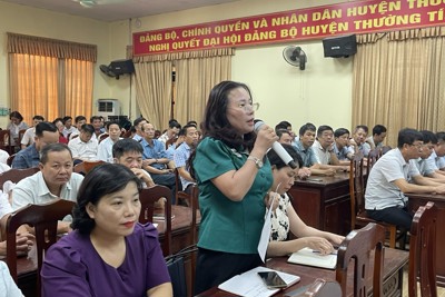 Cử tri huyện Thường Tín đề nghị quy hoạch xây dựng cầu Tiền phong 3