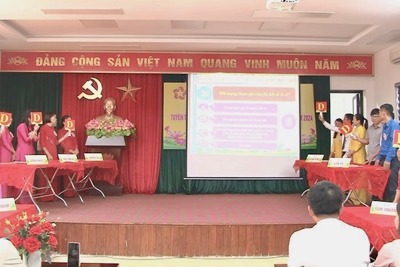 Huyện Phúc Thọ: 6 đội lọt vào Chung khảo hội thi về cải cách hành chính