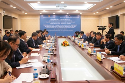 Bộ Xây dựng ký ghi nhớ hợp tác  phát triển đô thị với Hàn Quốc