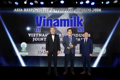 Vinamilk được vinh danh tại Giải thưởng Doanh nghiệp Trách nhiệm châu Á
