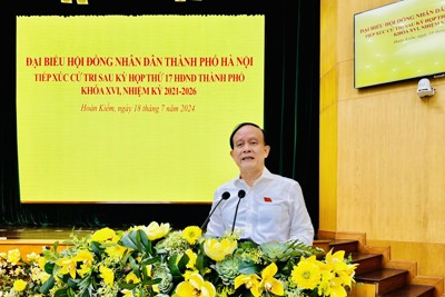 Cử tri Hoàn Kiếm mong muốn khai thác, sử dụng hiệu quả bãi giữa sông Hồng