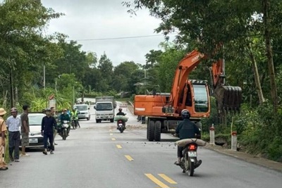 Hà Tĩnh: ra quân giải tỏa hành lang giao thông đường Hồ Chí Minh