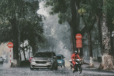 Dự báo thời tiết ngày 24/7/2024: Hà Nội mưa rất to, gió Bắc cấp 3