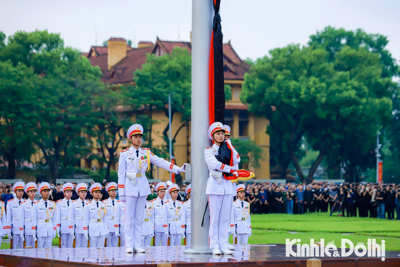 Lễ thượng cờ rủ Quốc tang Tổng Bí thư Nguyễn Phú Trọng