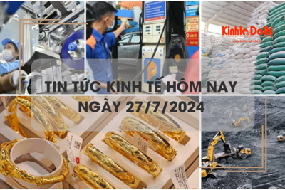 Tin tức kinh tế ngày 27/7/2024: Việt Nam thu hút hơn 18 tỷ USD vốn đầu tư FDI