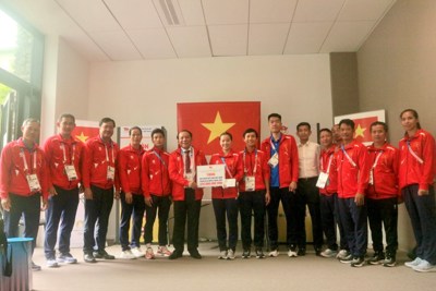 Bộ trưởng Nguyễn Văn Hùng “tiếp lửa” cho các VĐV dự Olympic Paris 2024