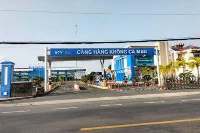 Khẩn trương nâng cấp sân bay Cà Mau