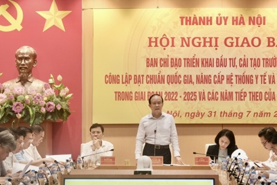 Tháo gỡ khó khăn, quyết tâm hoàn thành dự án y tế, văn hóa, giáo dục