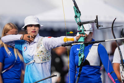 Hai cung thủ Ánh Nguyệt, Quốc Phong dừng bước tại Olympic Paris 2024