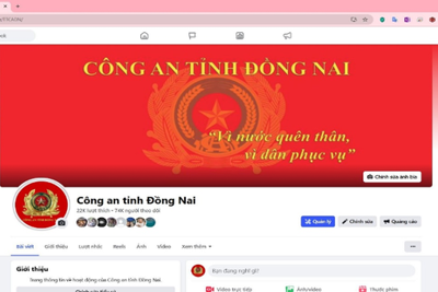 Công an tỉnh Đồng Nai ra mắt Fanpage tiếp nhận thông tin tố giác tội phạm