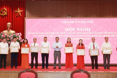 Hà Nội: khắc phục tính đơn điệu, nâng cao chất lượng sinh hoạt chi bộ