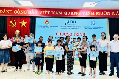 Hỗ trợ vốn cho các gia đình nuôi dưỡng trẻ em hoàn cảnh khó khăn