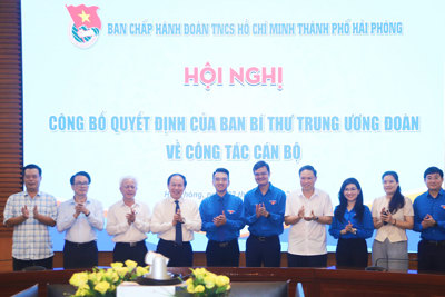 Thành đoàn Hải Phòng có Bí thư mới