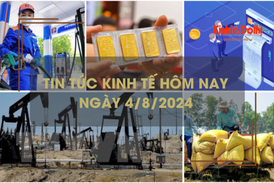 Tin tức kinh tế ngày 4/8/2024: xuất khẩu gạo thu về 3,27 tỷ USD trong 7 tháng