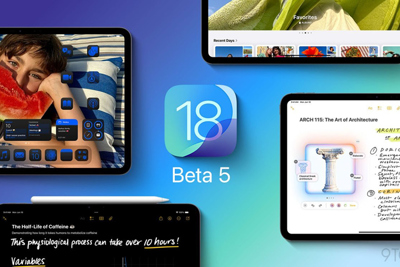 Apple phát hành iOS/iPadOS 18 beta 5