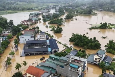 Hà Nội gửi Thư thăm hỏi các tỉnh Sơn La, Điện Biên, Hà Giang bị ảnh hưởng bởi bão số 2