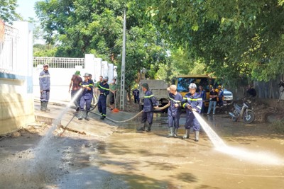 Huyện Chương Mỹ: khôi phục sản xuất, ổn định đời sống sau lũ