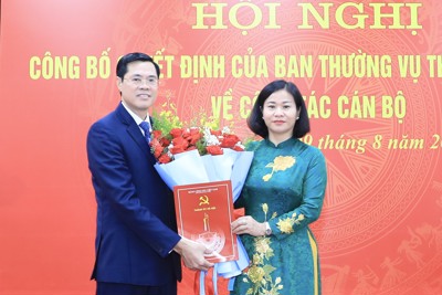 Điều động ông Nguyễn Xuân Phong làm Phó Bí thư Huyện ủy Thanh Trì