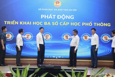 Hà Nội triển khai học bạ số tại tất cả các trường phổ thông