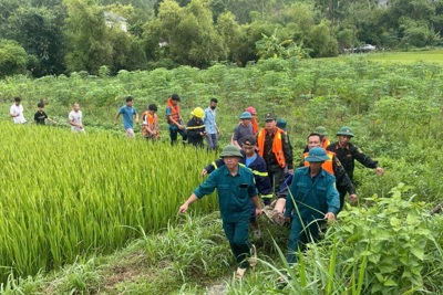 Vĩnh Phúc: 3 người tử vong do lũ cuốn và sạt lở đất