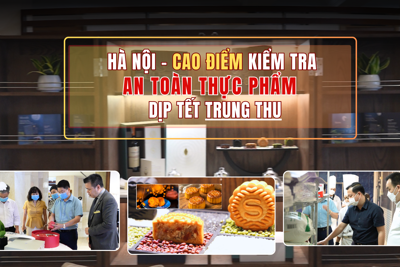 Hà Nội: Cao điểm kiểm tra an toàn thực phẩm dịp Tết Trung thu