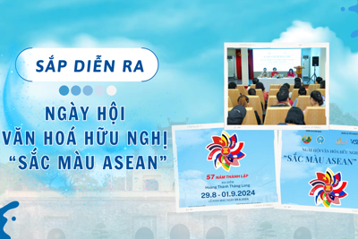 Ngày hội văn hoá hữu nghị “sắc màu ASEAN”