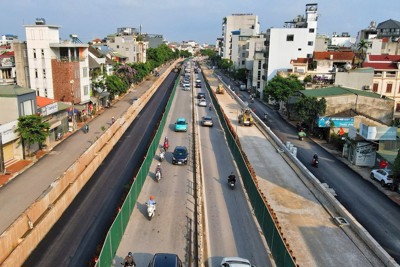 Hà Nội: thông báo phân luồng giao thông đường Âu Cơ để giảm ùn tắc