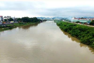 Bắc Giang: phát lệnh báo động số 1 trên sông Thương