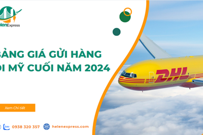 Bảng giá gửi hàng đi Mỹ cuối năm 2024