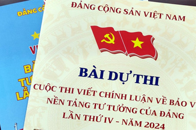 Ngành giáo dục Hoàng Mai - đơn vị điển hình cuộc thi chính luận năm 2024