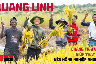 Quang Linh – Chàng trai Việt Nam giúp thay đổi nền nông nghiệp Angola