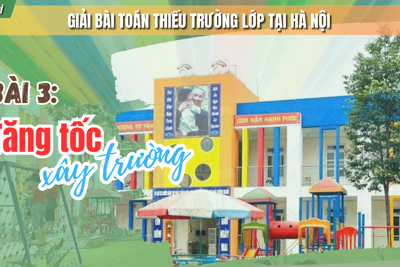 Bài 3: Tăng tốc xây trường