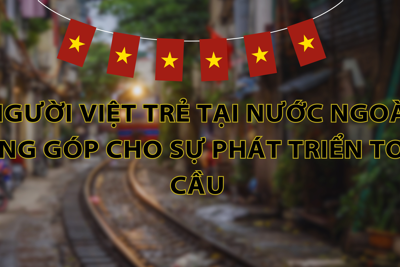 Người Việt trẻ tại nước ngoài đóng góp cho sự phát triển của đất nước