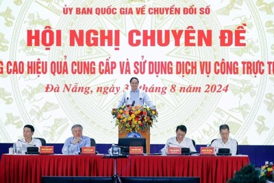 Đáp ứng yêu cầu lớn của người dân trong sử dụng dịch vụ công trực tuyến